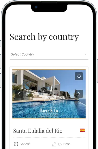 phone with a search form on the screen